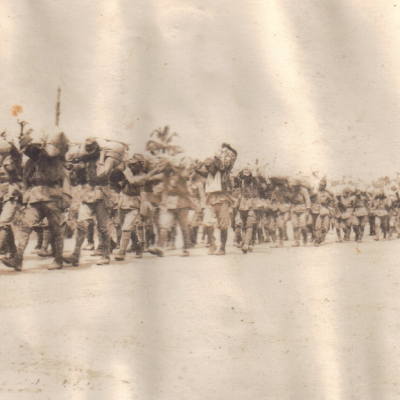 Airforce Japanese Prisoners Marching