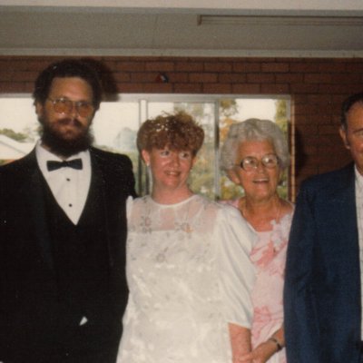 DD EV Paul & Karen's Wedding Jan 1987