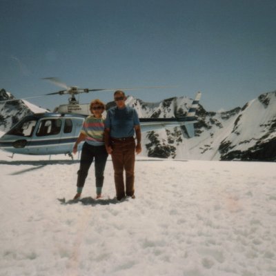 DD EV on Ridge 7000ft near Mt Cook 1983